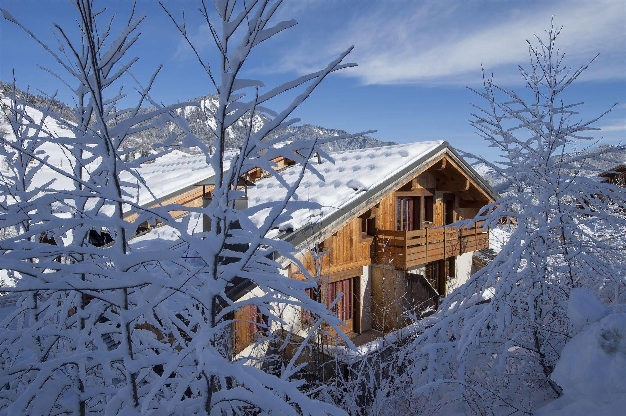 Residence Nemea Les Chalets Des Evettes Flumet Exterior photo